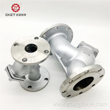 Flanged Y type strainer